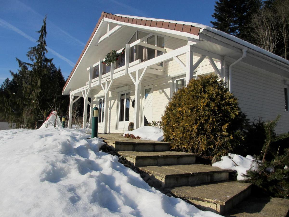 Le Chalet Blanc - Jacuzzi / Piscine / Sauna Gérardmer Exteriör bild