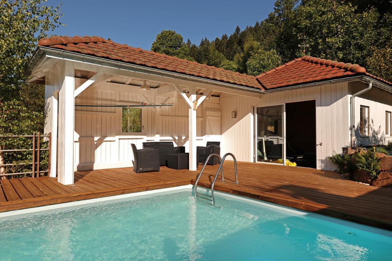 Le Chalet Blanc - Jacuzzi / Piscine / Sauna Gérardmer Exteriör bild