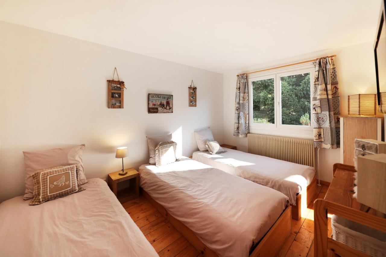Le Chalet Blanc - Jacuzzi / Piscine / Sauna Gérardmer Exteriör bild